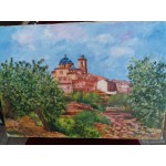 Средна картина масло на платно Испания - 3800 - КА56